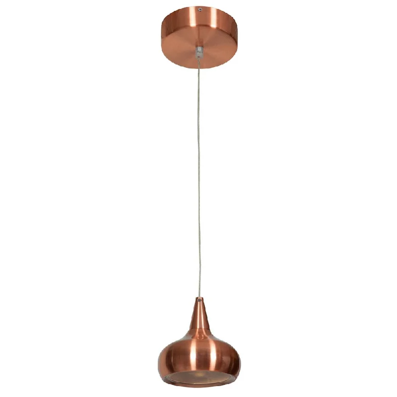 Access Lighting Essence LED Pendant , Copper