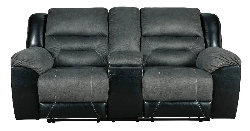 Earhart Reclining Loveseat with Console