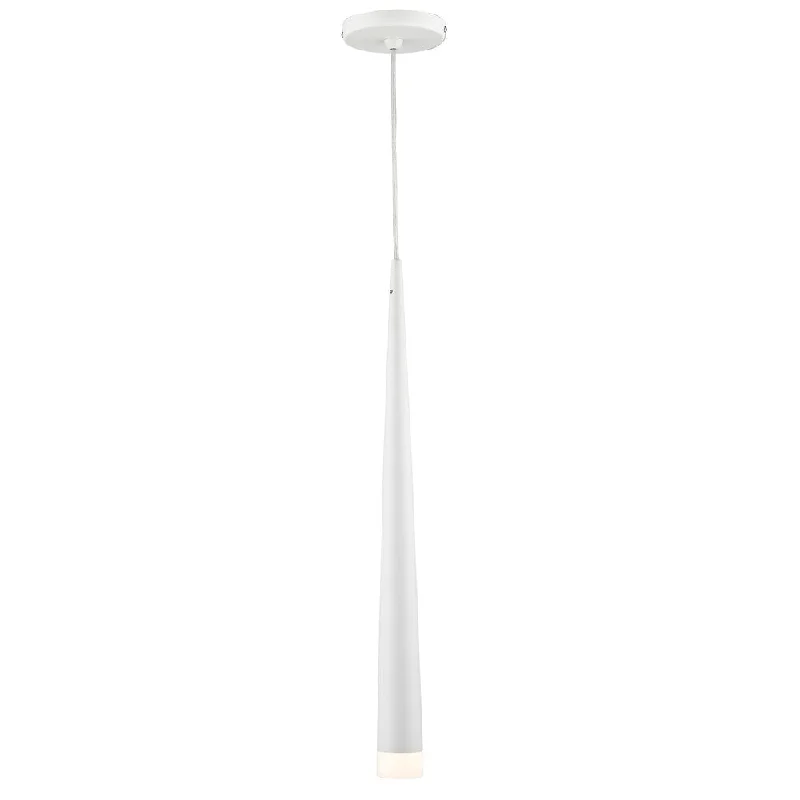 Golden Lighting #C186-01-WH Iberlamp Soft Mini Pendant