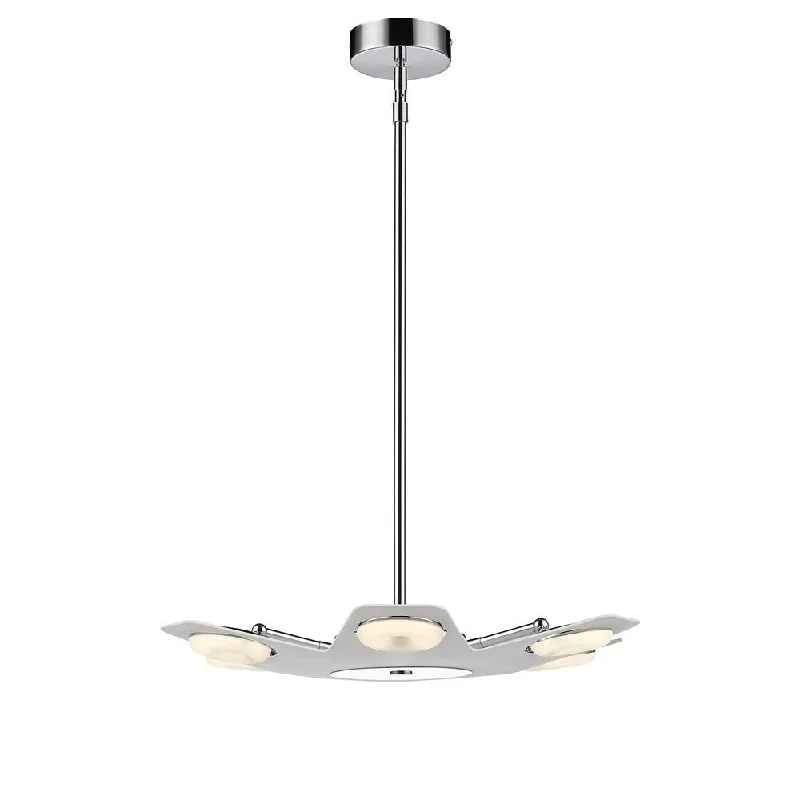 Golden Lighting Iberlamp C428-06-CH Oslo 6-light LED Pendant