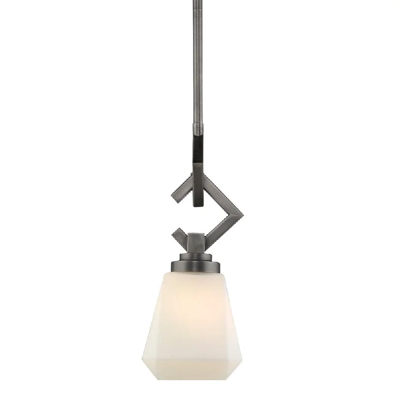 Golden Lighting's Hollis Mini Pendant #2712-M1L AS-OP