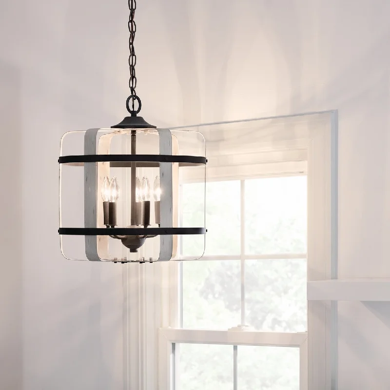 Kichler Lighting Gartin 5-Light Weathered Zinc Pendant Light