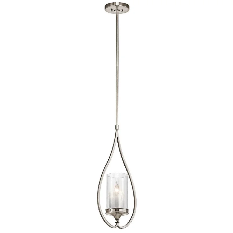 Kichler Lighting Lara Collection 1-light Classic Pewter Mini Pendant