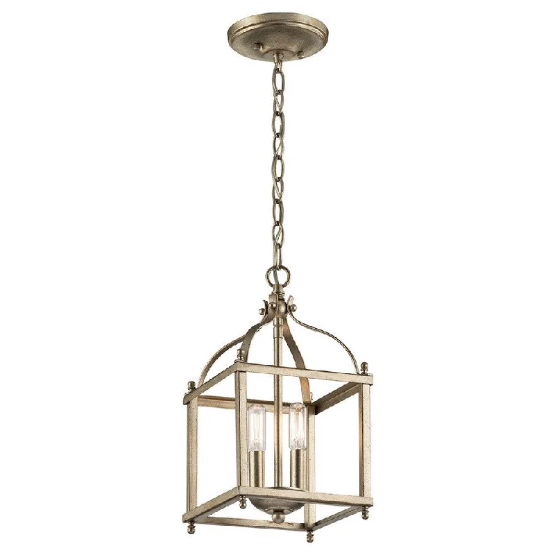 Kichler Lighting Larkin Collection 2-light Sterling Gold Pendant