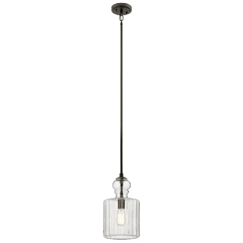 Kichler Lighting Riviera Collection 1-light Olde Bronze Pendant