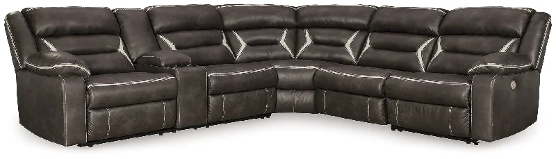 Kincord 4-Piece Power Reclining Sectional