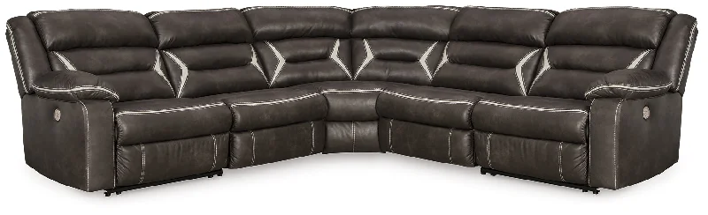 Kincord 5-Piece Power Reclining Sectional