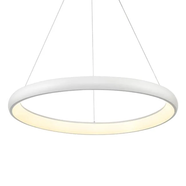 Kuzco Lighting PD82732WH LED Pendant Cortana White - Exact Size