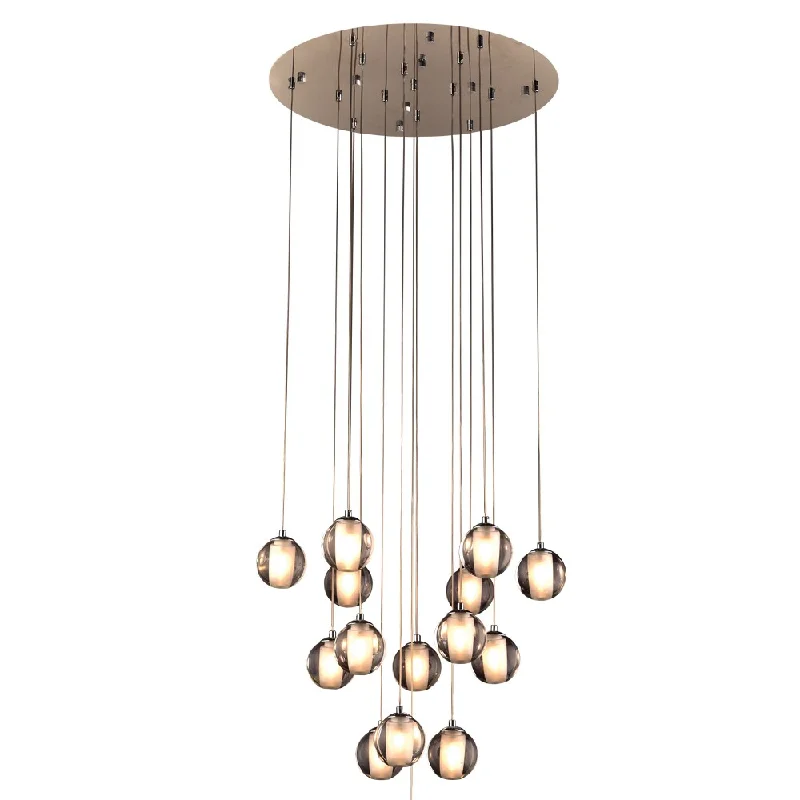 PLC Lighting 92935PC Nuetron Collection Single-light Pendant