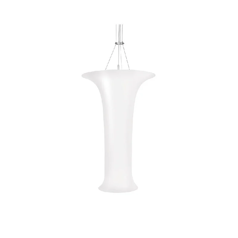 Sonneman Lighting Lightweights Large Flared Pendant with White Shade