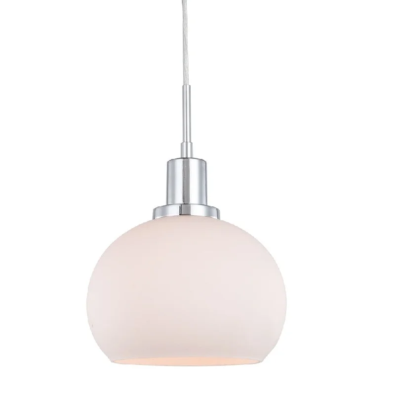 Woodbridge Lighting Austin Opal Ball Mini-pendant w/ Embedded LED