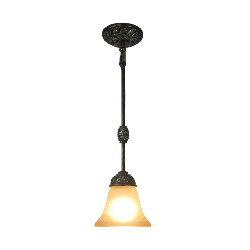 Woodbridge Lighting Vergennes 1-light Bark Mini Pendant Light