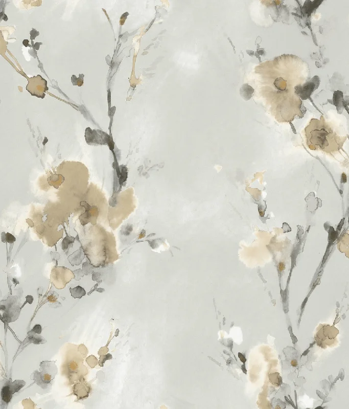 Charm Wallpaper in Neutral from the Breathless Collection