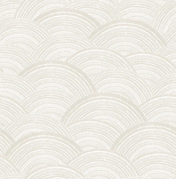 Encircle Dove Geometric Wallpaper