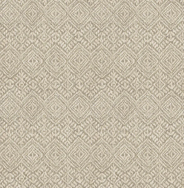 Gallivant Neutral Woven Geometric Wallpaper