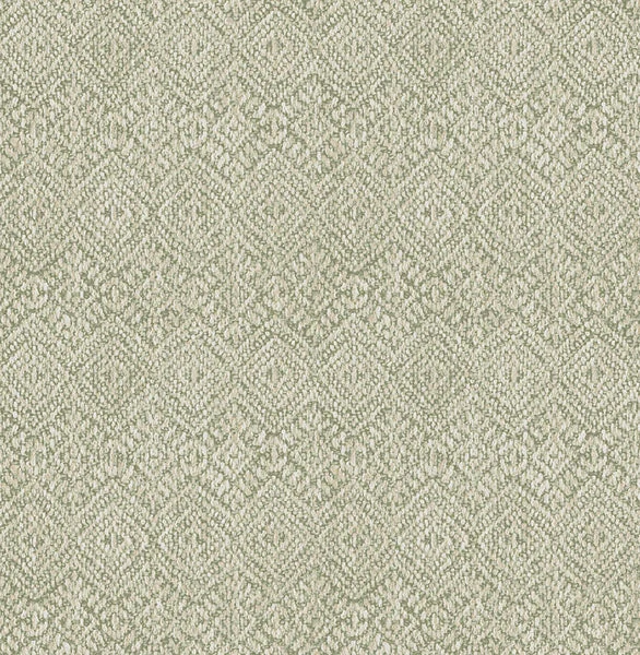 Gallivant Sage Woven Geometric Wallpaper