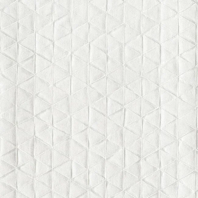 Sacred Geometry Wallpaper in White from the Moderne Collection