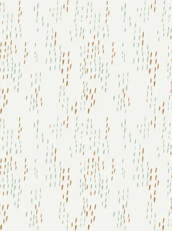 The Sou'wester Wallpaper in Copper and Patina