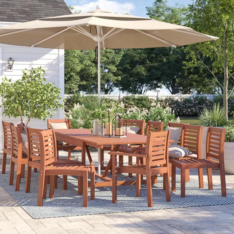 13 Piece Outdoor Furniture Dining Set