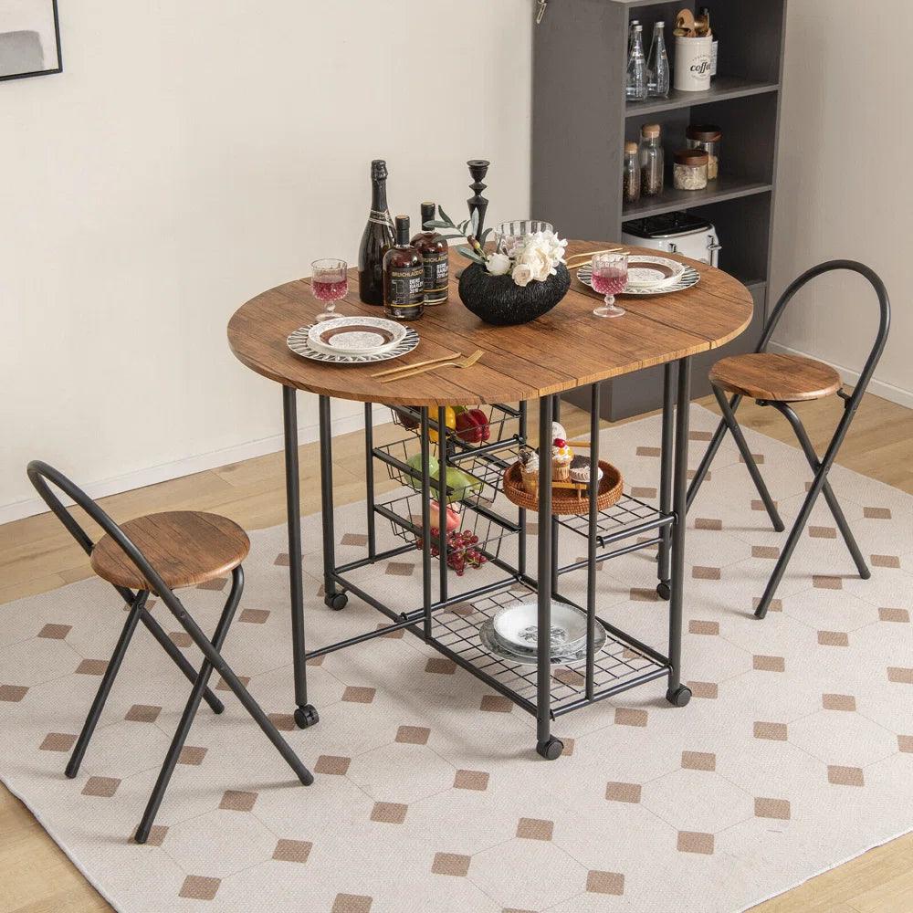 3 - Piece Extendable Dining Set