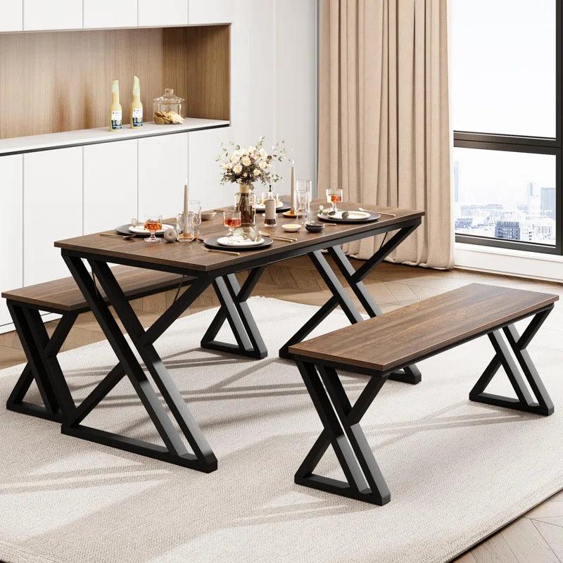 3 - Piece Trestle Dining Set