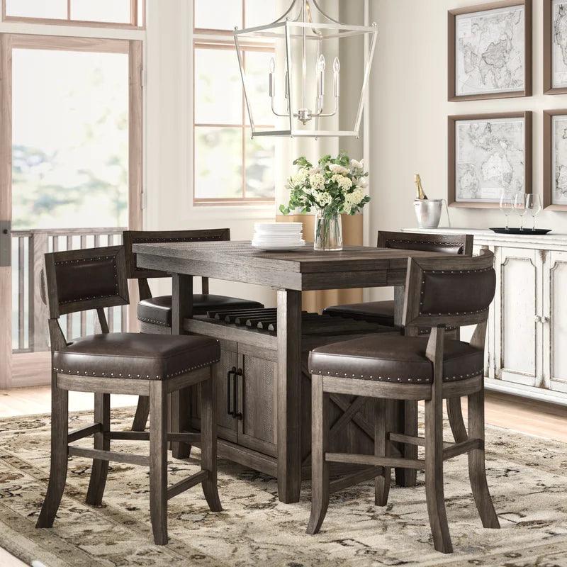 5 - Piece Extendable Dining Set