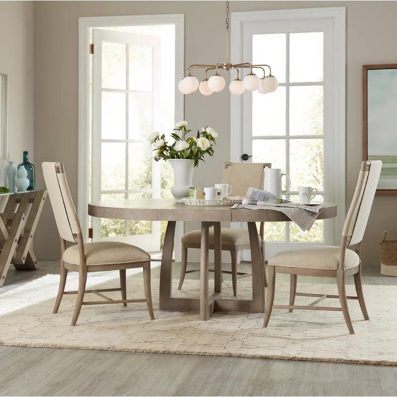 5 - Piece Extendable Pedestal Dining Set