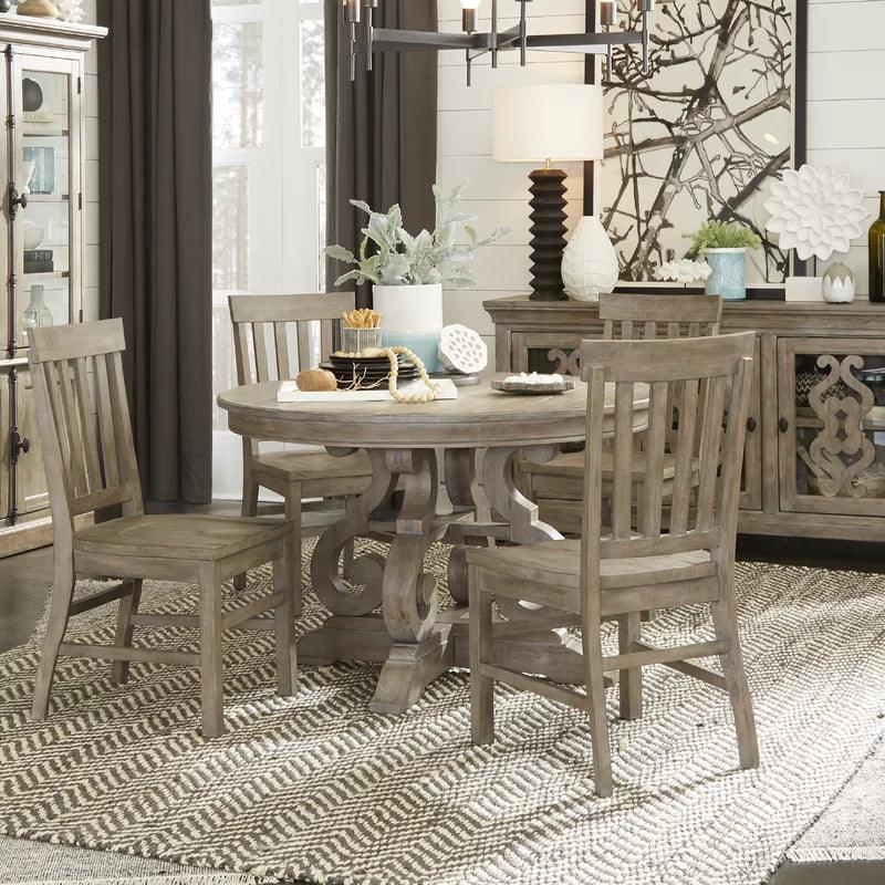 5 - Piece Pedestal Dining Set