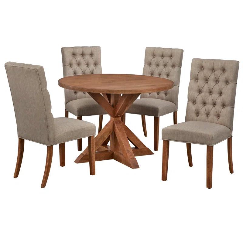 5 - Piece Pedestal Dining Set