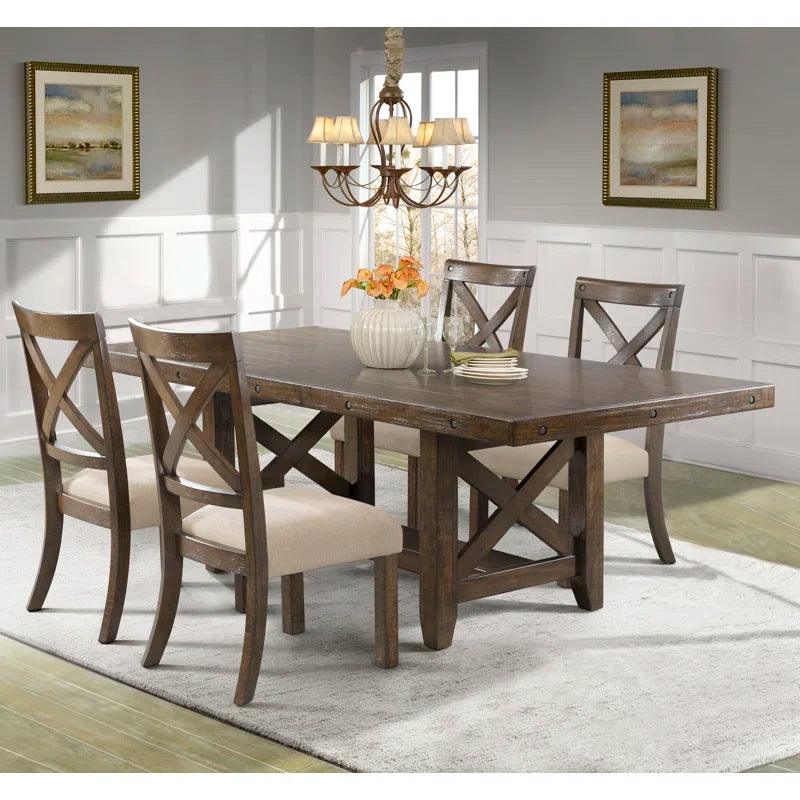 5 - Piece Trestle Dining Set