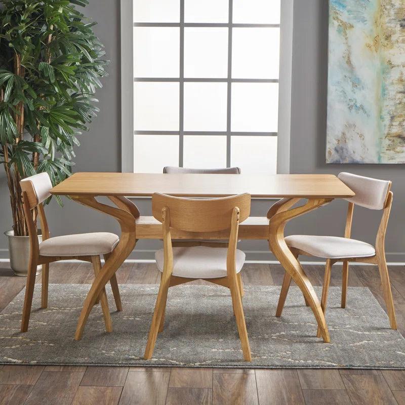 5 - Piece Trestle Dining Set