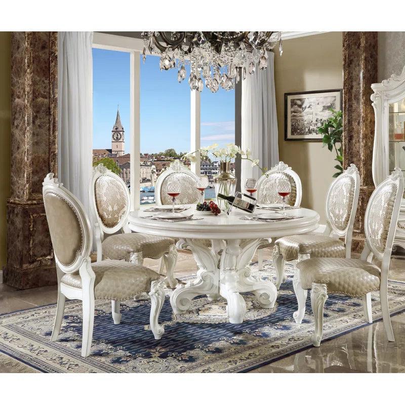 7 - Piece Pedestal Dining Set