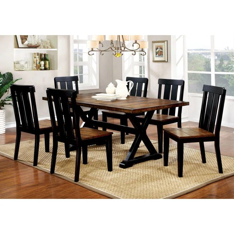 7 - Piece Trestle Dining Set