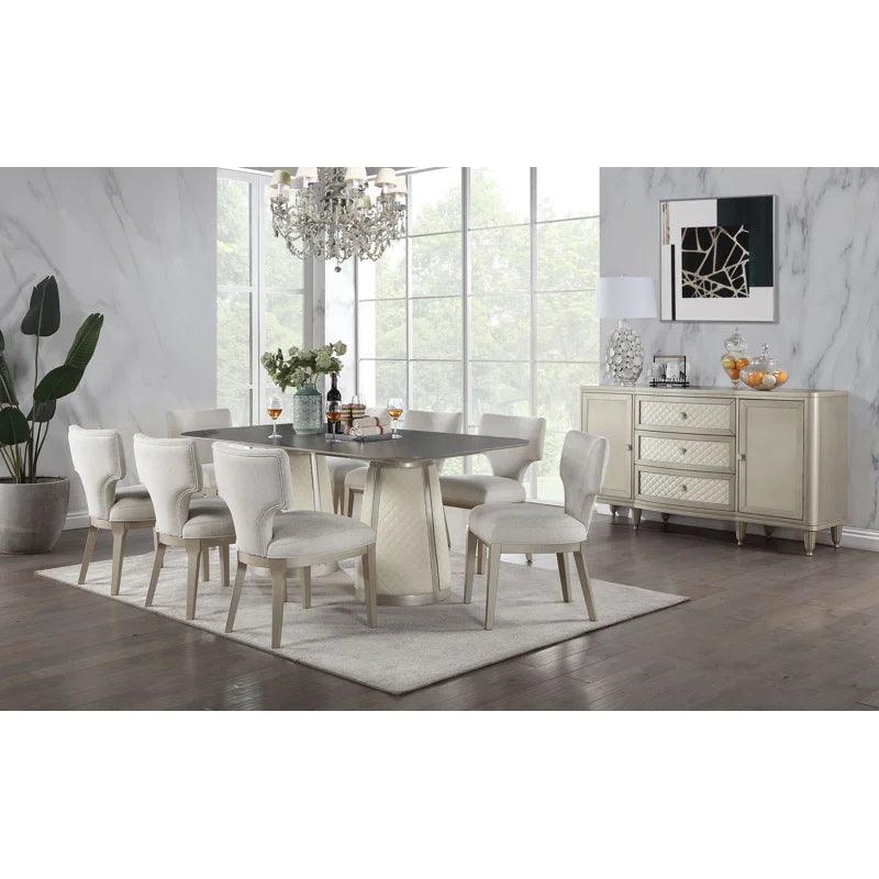 9 - Piece Double Pedestal Dining Set