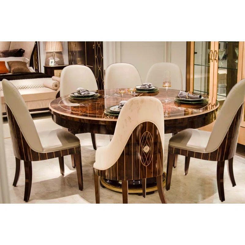 Top Pedestal Dining Set