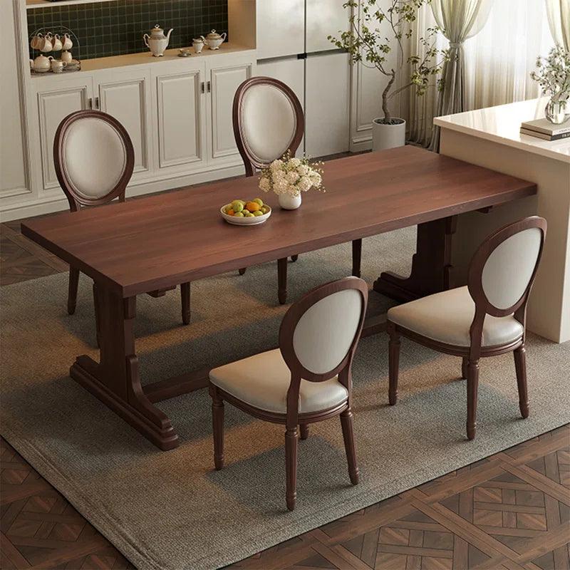 Double Pedestal Dining Set