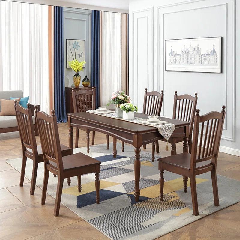 Solid Wood Dining Set