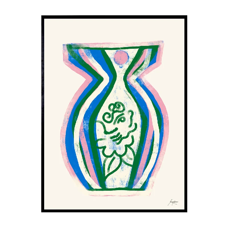 Summer Vase 02 Art Print