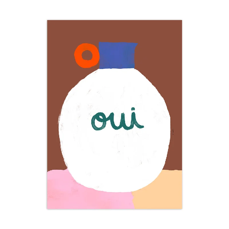 Vase Oui Print