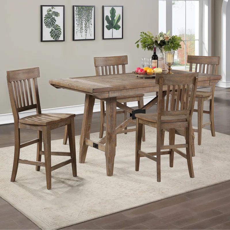 Trestle Dining Set