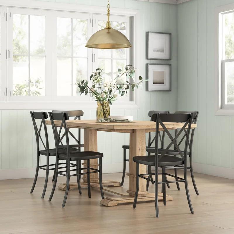 Trestle Dining Set