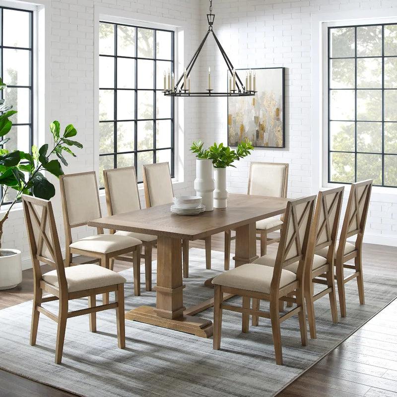 Trestle Dining Set