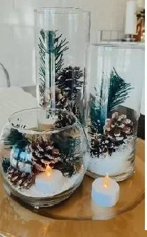 Glass Vases(3 piece set)