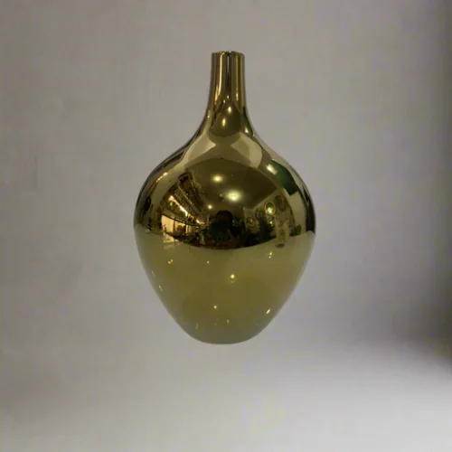 Gold Tear Drop Vase