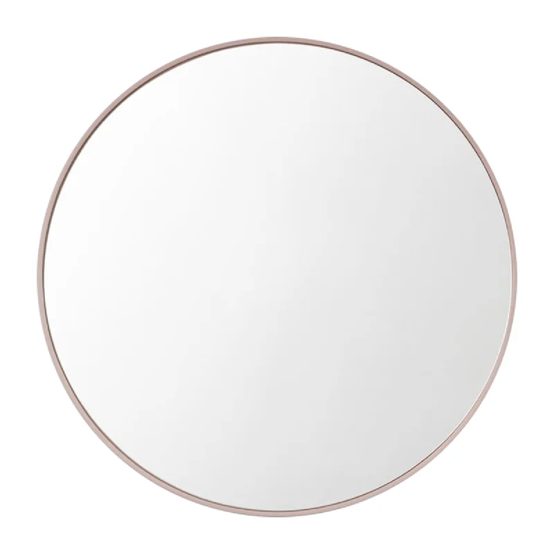 Flynn Round Mirror (Blush)