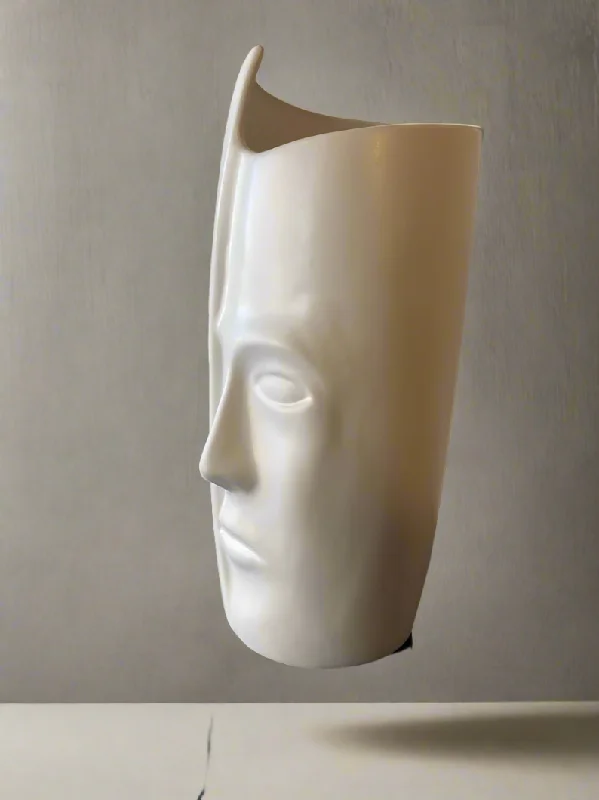 Tall Face Vase