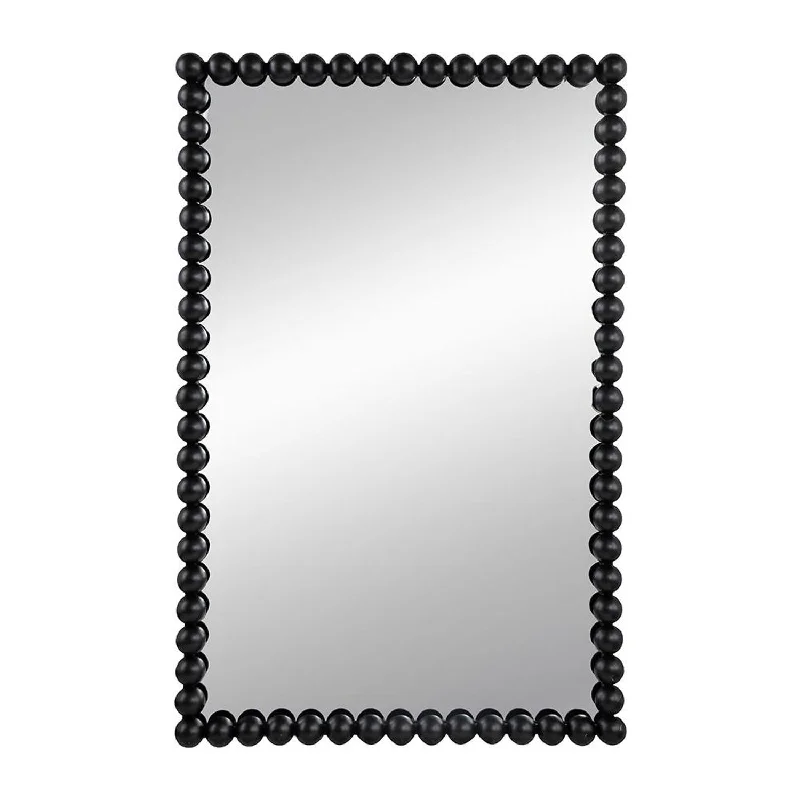 36" Framed Accent Mirror - Black