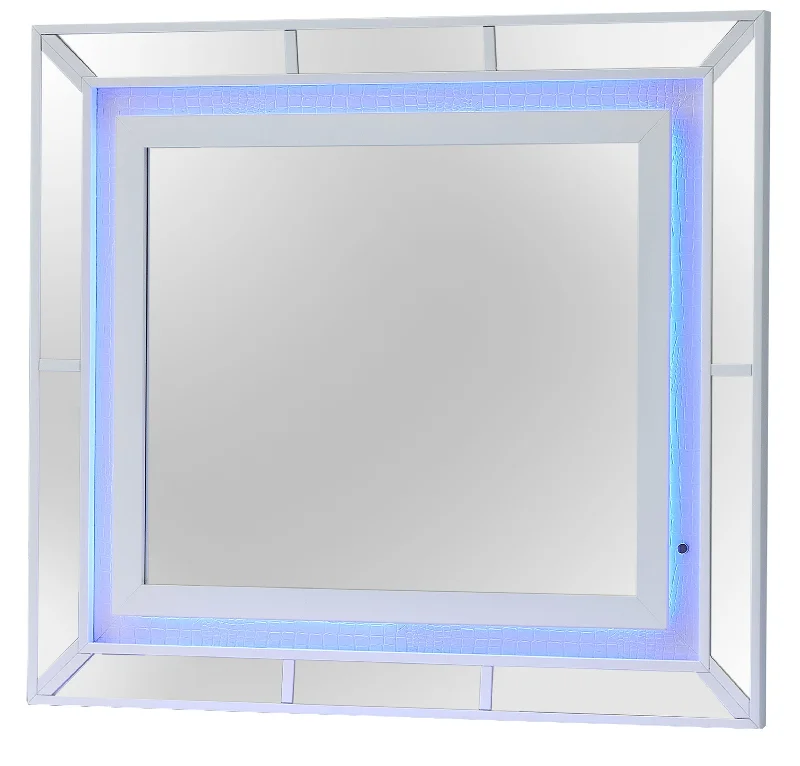 Hollywood Hills - G8180-M Mirror - White