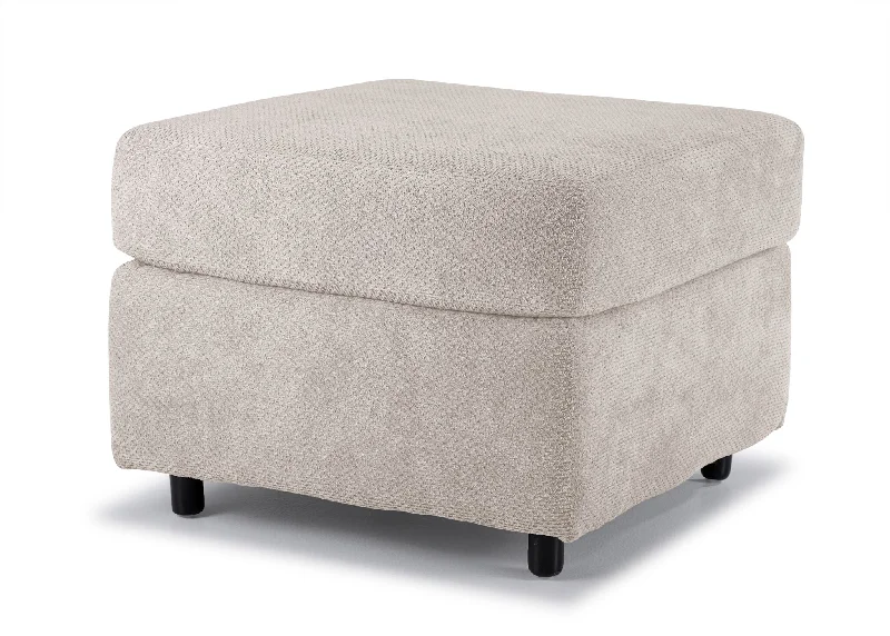 Jupiter Ottoman - Flax