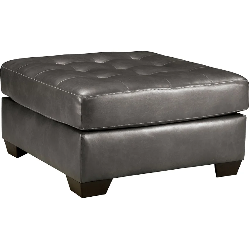 Alliston Oversized Ottoman - Grey